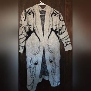 Knit Long Cardigan Size Xs